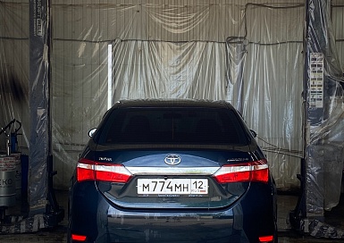 Выполнили антикоррозийную обработку Toyota Corolla